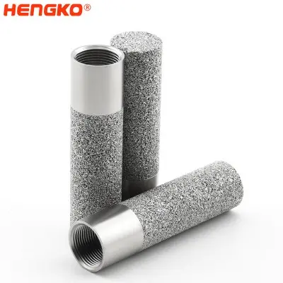 燒結(jié)多孔金屬不銹鋼傳感器外殼，用于工業(yè)溫度和濕度變送器